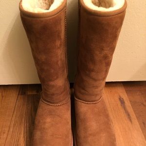 Classic Ugg Boots (Tall- Chestnut) 🔹 Size 8